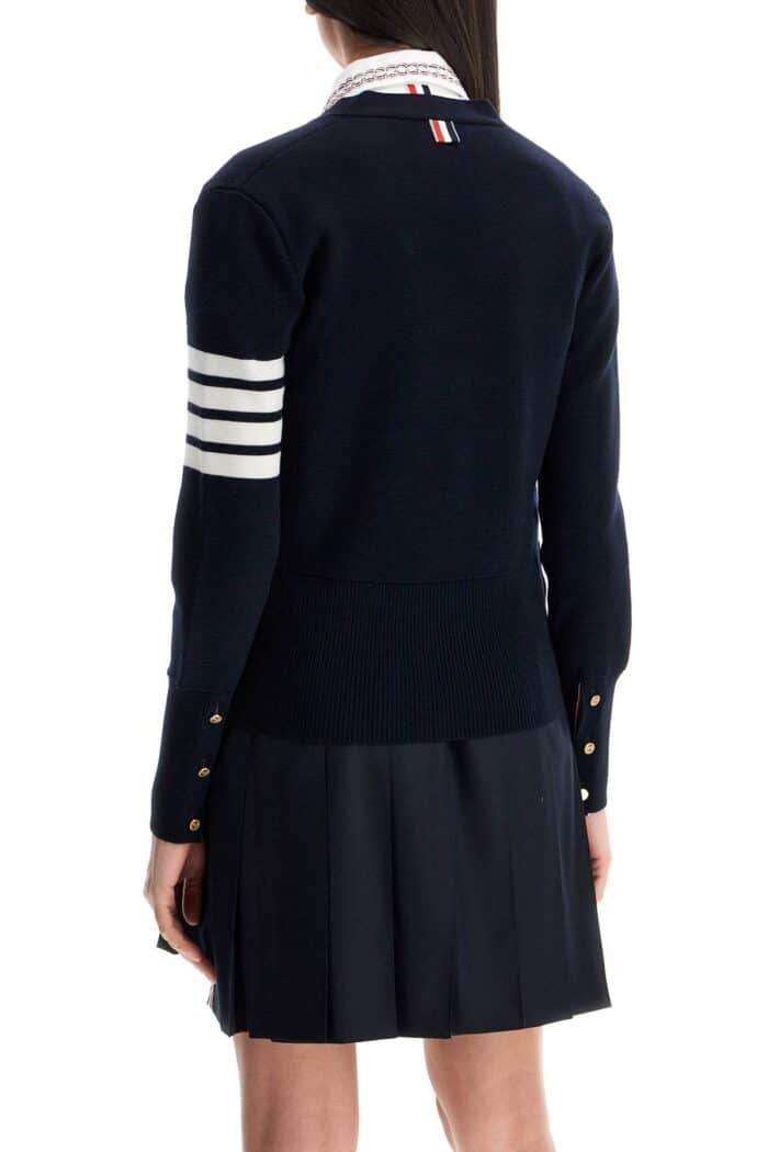 THOM BROWNE 4-bar Cardigan