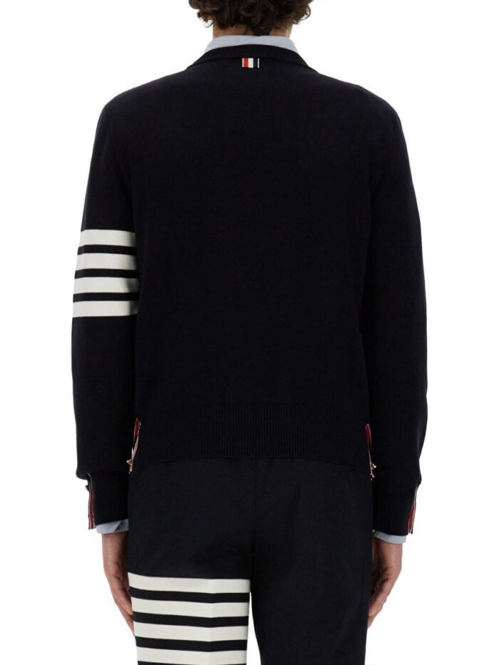 THOM BROWNE 4-BAR COTTON JERSEY