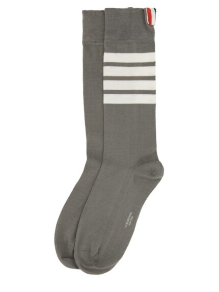 THOM BROWNE "4-BAR" COTTON SOCK