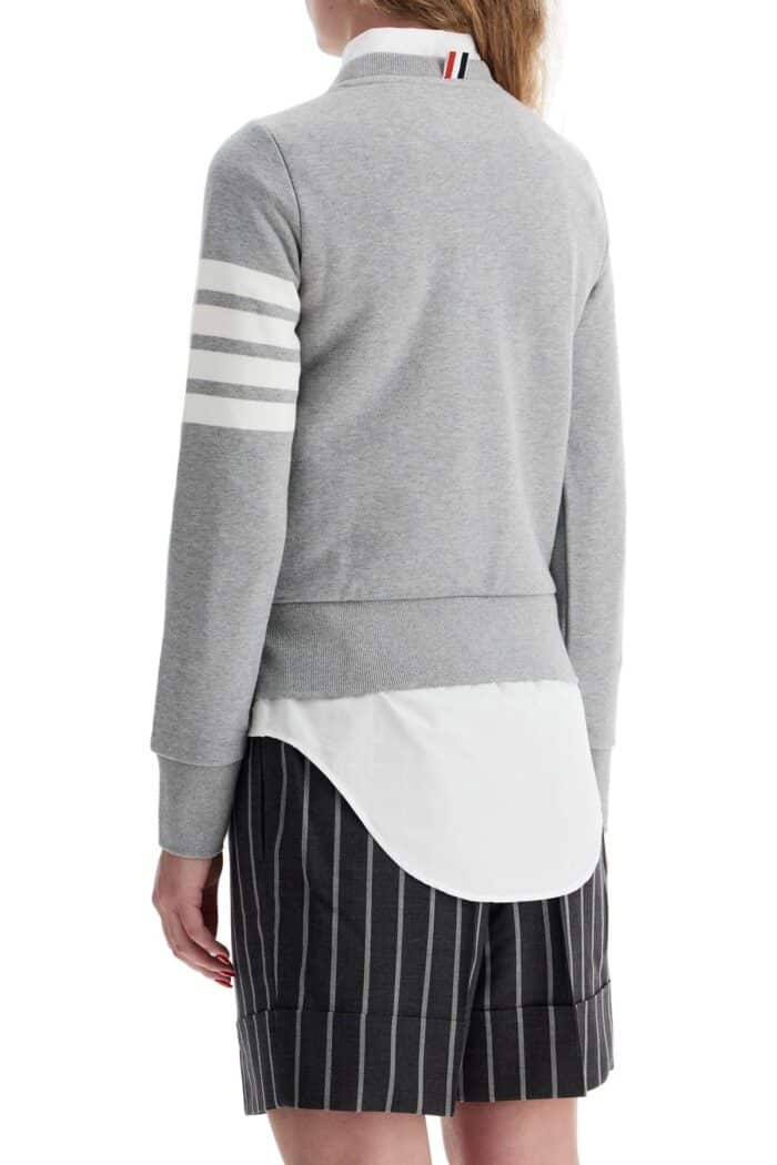 THOM BROWNE 4-bar Crewneck Sweat