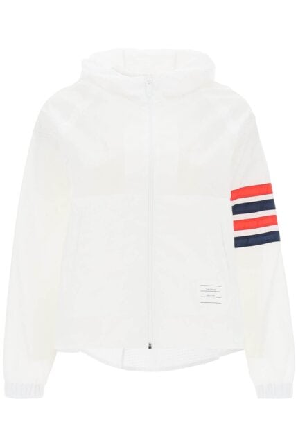 THOM BROWNE 4-bar Jacket In Ripstop