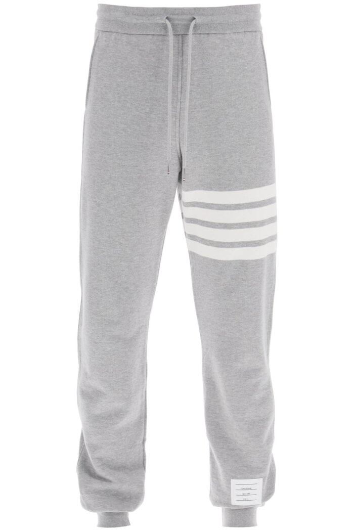 THOM BROWNE 4-bar Joggers