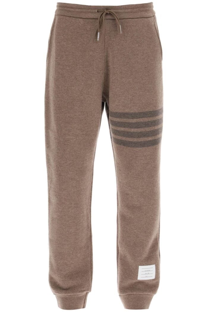 Thom Browne 4-bar Loopback-wool Sweatpants