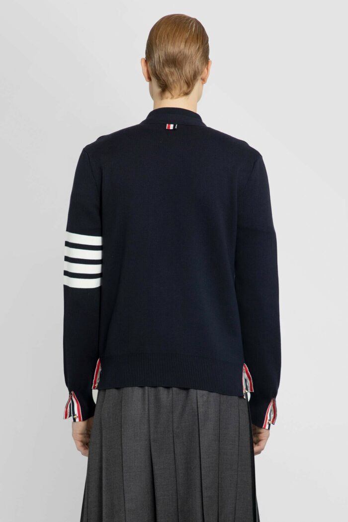 THOM BROWNE 4-bar Milano Stitch Cardigan