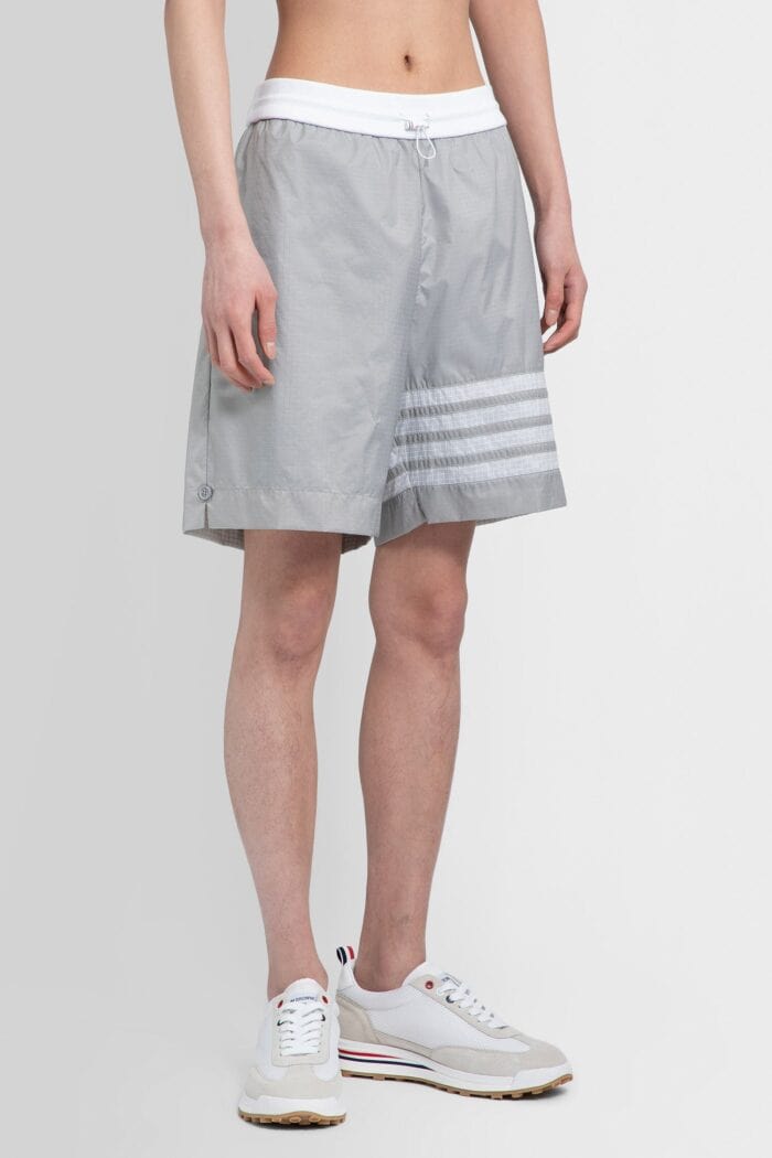 thom browne 4 bar stripe track shorts THOM BROWNE 4-bar Stripe Track Shorts