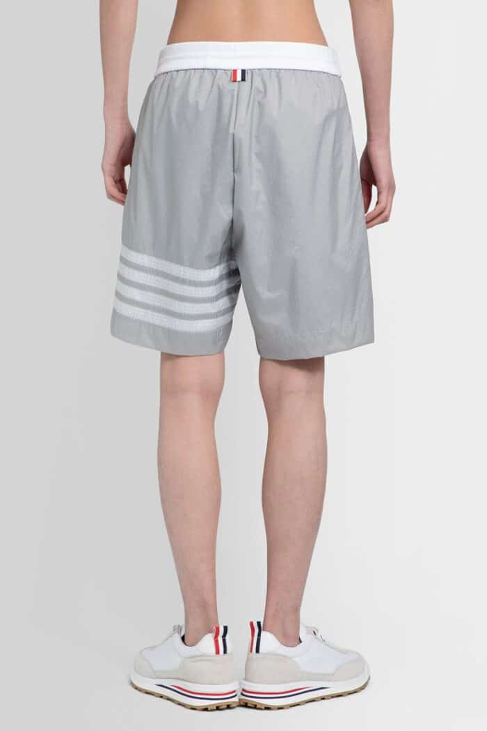 thom browne 4 bar stripe track shorts THOM BROWNE 4-bar Stripe Track Shorts