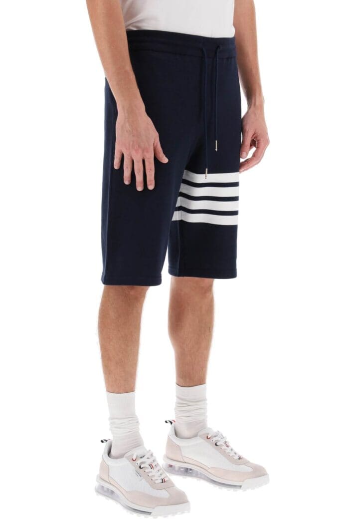 THOM BROWNE 4-bar Sweat Shorts