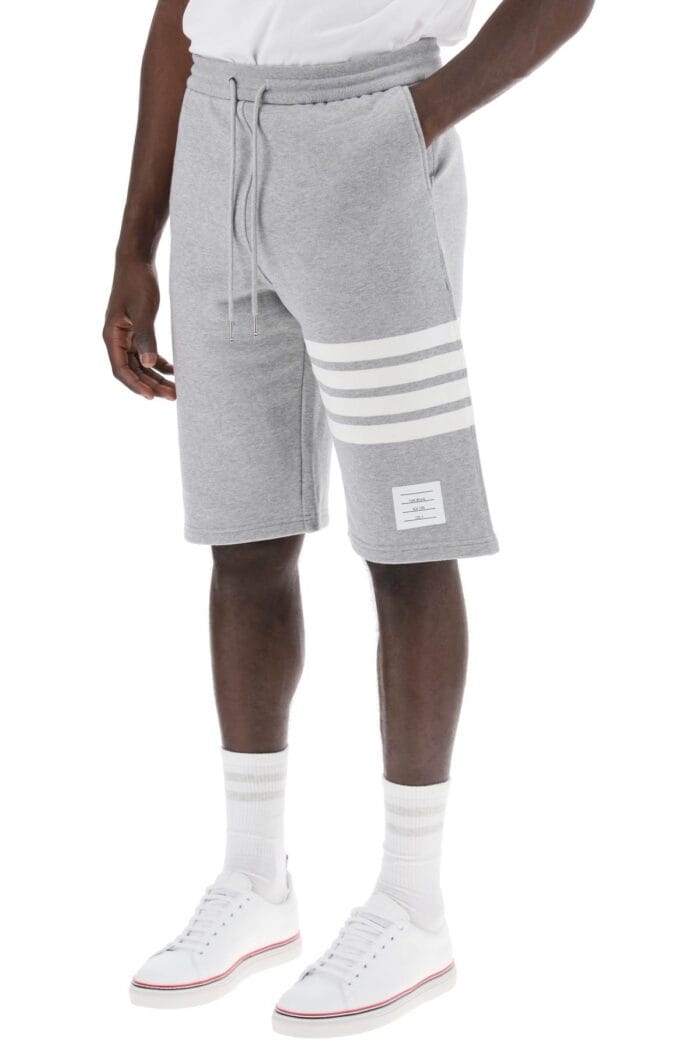 THOM BROWNE 4-bar Sweat Shorts