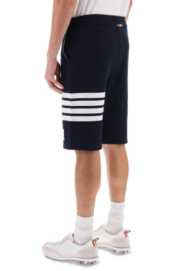 THOM BROWNE 4-bar Sweat Shorts