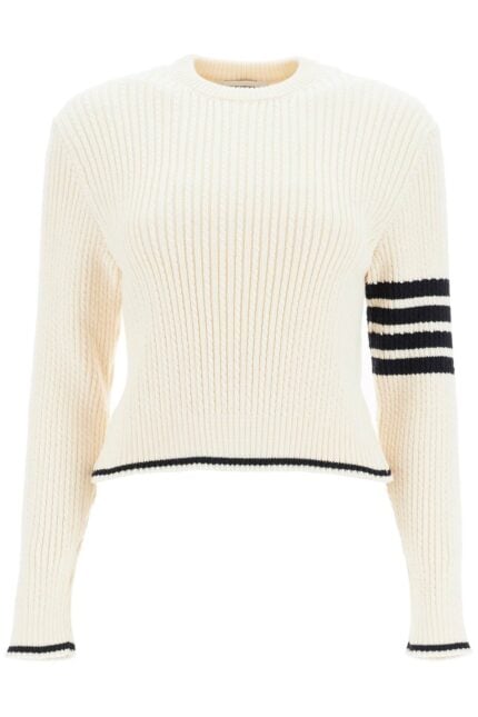 THOM BROWNE '4-bar Virgin Wool Sweater