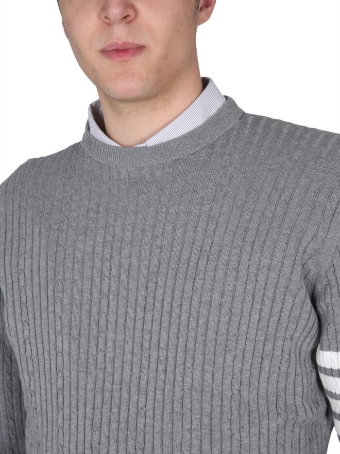 THOM BROWNE 4BAR STRIPE JERSEY