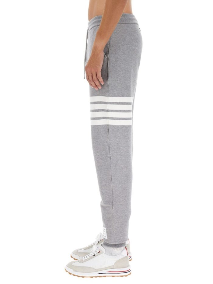 THOM BROWNE 4BAR STRIPE PRINT JOGGING PANTS