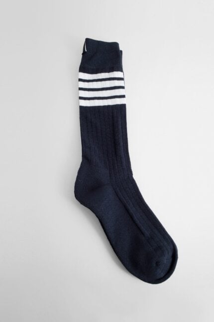 THOM BROWNE Athletic Mid-calf 4-bar Socks