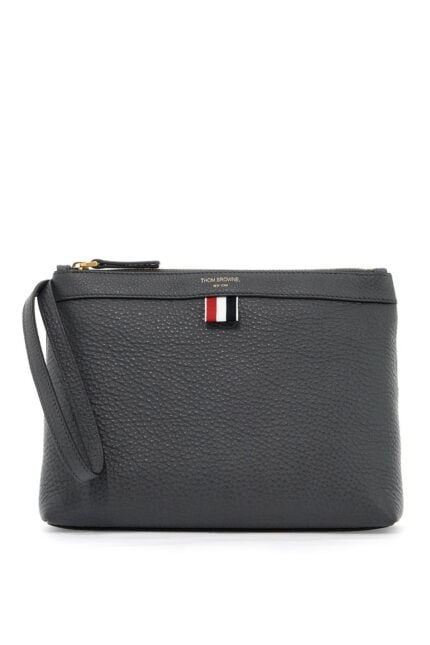 THOM BROWNE Beauty Case In Pelle