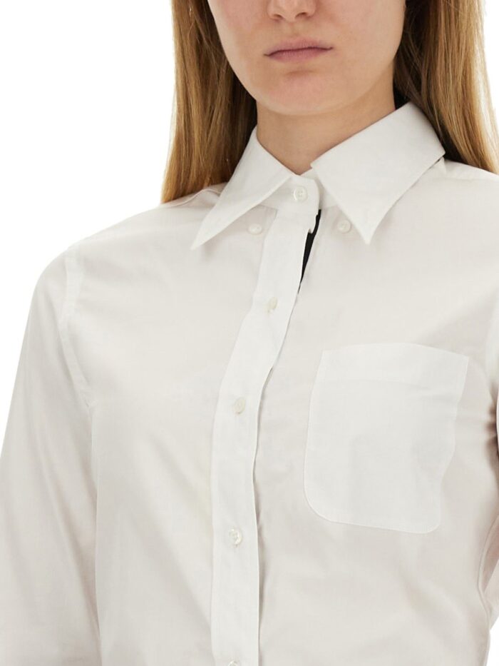 THOM BROWNE CAMICIA CON LOGO