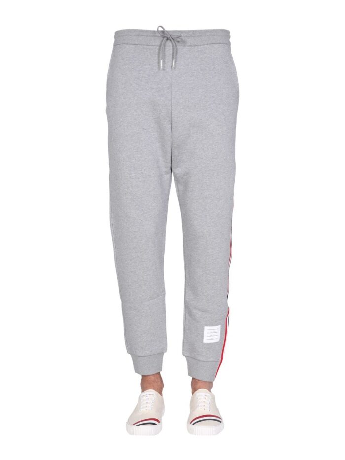 THOM BROWNE CLASSIC COTTON FLEECE PANTS