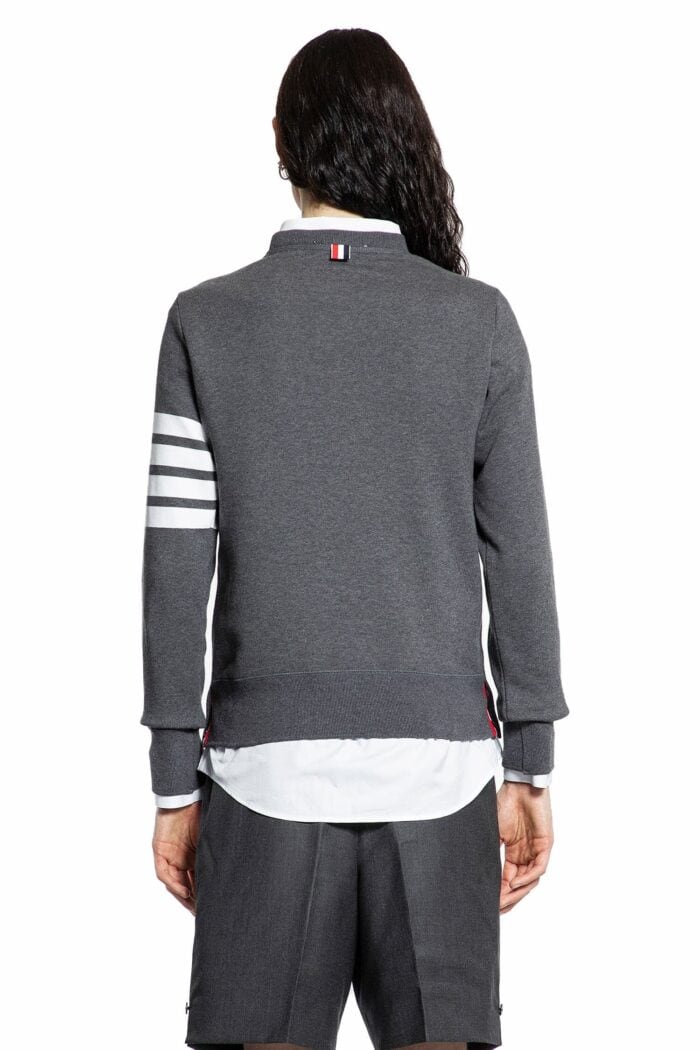 THOM BROWNE Classic Loopback 4-bar Sweatshirt