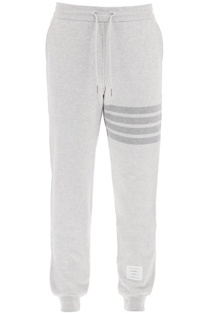 THOM BROWNE Cotton 4-bar Sweatpants