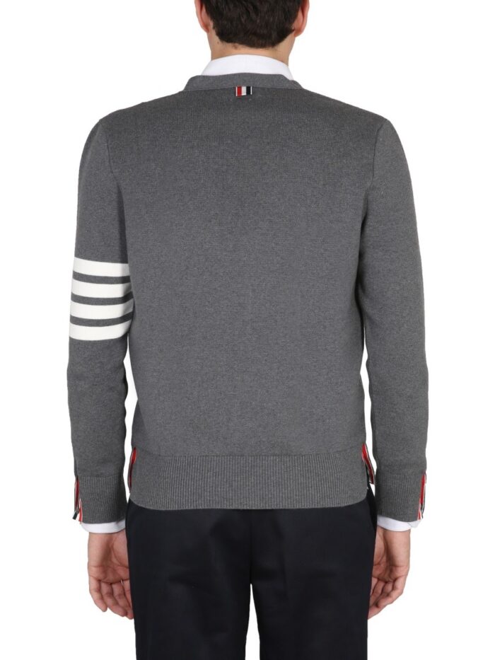 THOM BROWNE COTTON CARDIGAN