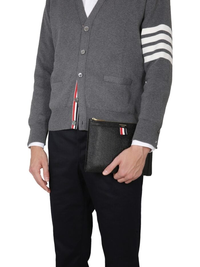 THOM BROWNE COTTON CARDIGAN