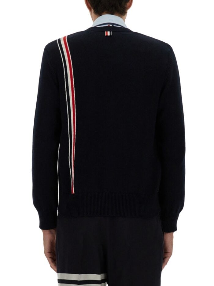 THOM BROWNE COTTON CARDIGAN