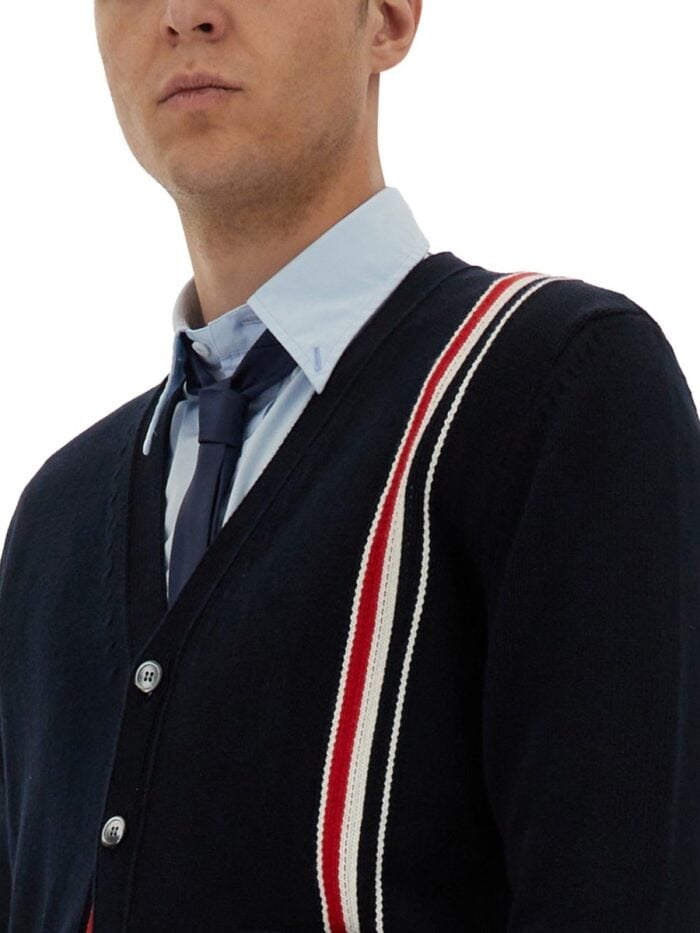 THOM BROWNE COTTON CARDIGAN