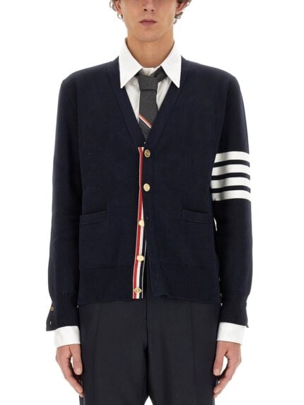 THOM BROWNE COTTON CARDIGAN