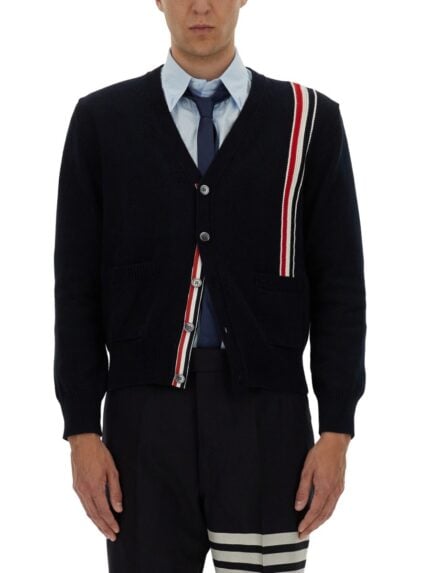 THOM BROWNE COTTON CARDIGAN