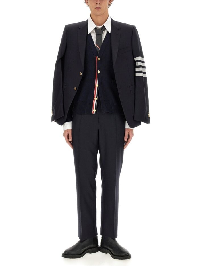THOM BROWNE COTTON CARDIGAN