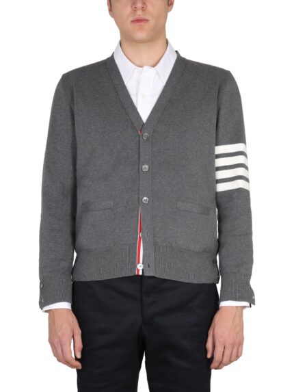 THOM BROWNE COTTON CARDIGAN