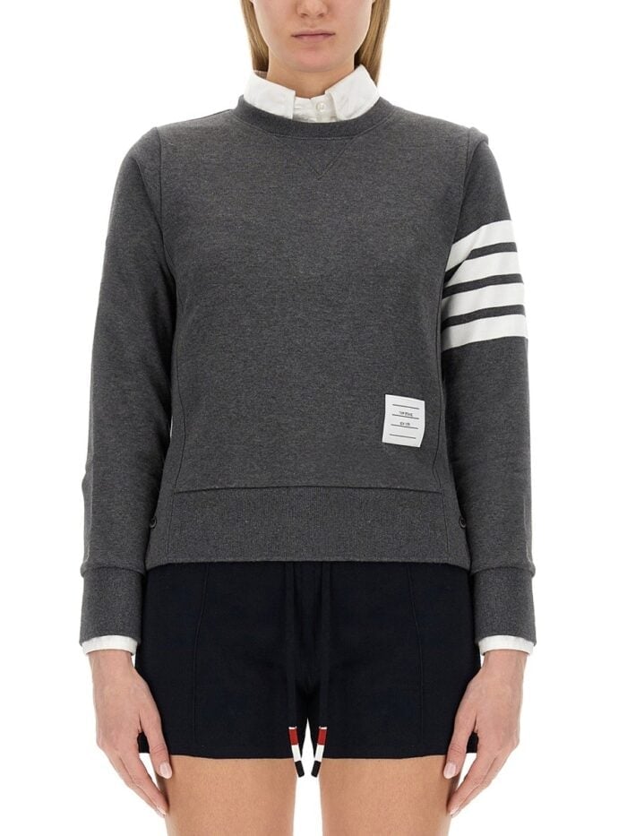 THOM BROWNE CREWNECK SWEATSHIRT