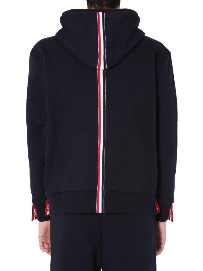 THOM BROWNE FELPA CON CAPPUCCIO