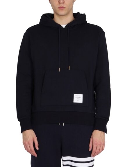 THOM BROWNE FELPA CON CAPPUCCIO