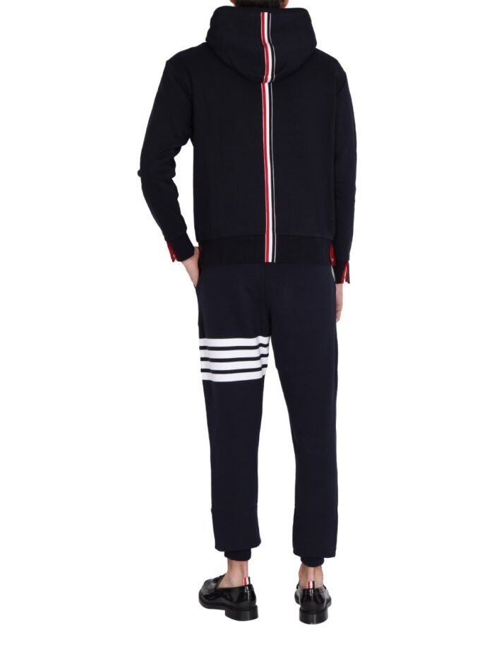 THOM BROWNE FELPA CON CAPPUCCIO