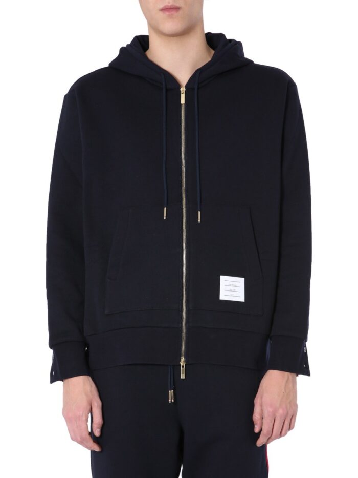 THOM BROWNE FELPA CON CAPPUCCIO