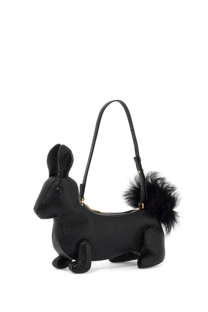 THOM BROWNE Fur Handbag With Chain