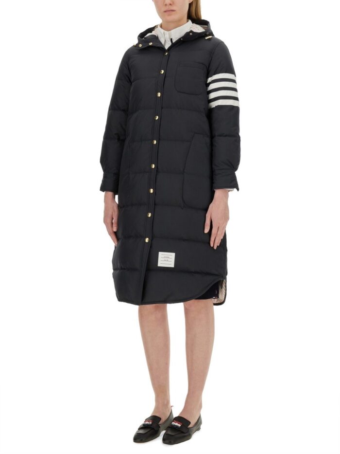 THOM BROWNE GIACCA CON CAPPUCCIO