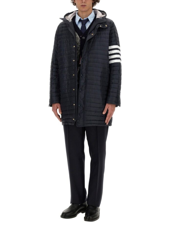 THOM BROWNE HOODED TAILORING DOWN JACKET