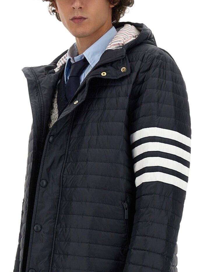 THOM BROWNE HOODED TAILORING DOWN JACKET