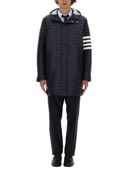 THOM BROWNE HOODED TAILORING DOWN JACKET