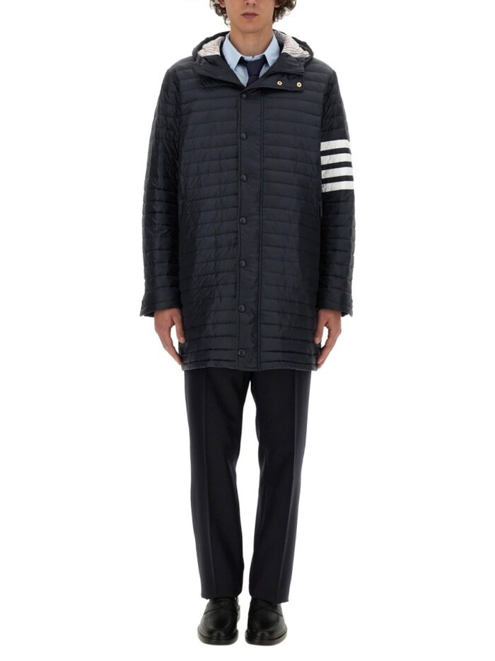 THOM BROWNE HOODED TAILORING DOWN JACKET