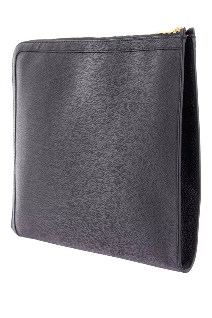 THOM BROWNE Leather Large Document Holder