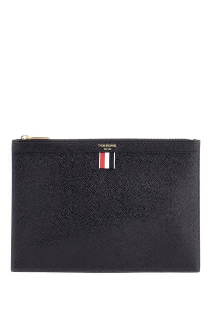 THOM BROWNE Leather Small Document Holder