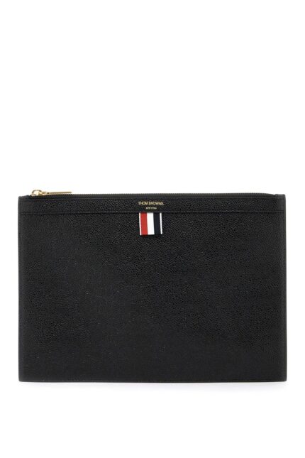 THOM BROWNE Leather Small Document Holder