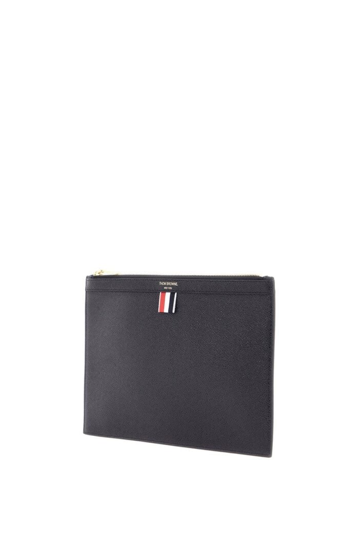 THOM BROWNE Leather Small Document Holder