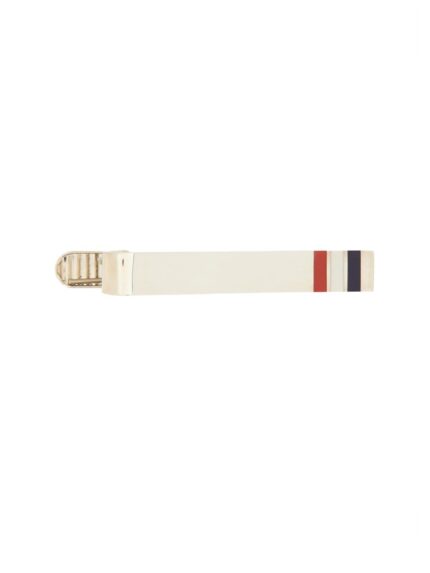 THOM BROWNE LONG STRIPED TIE CLIP