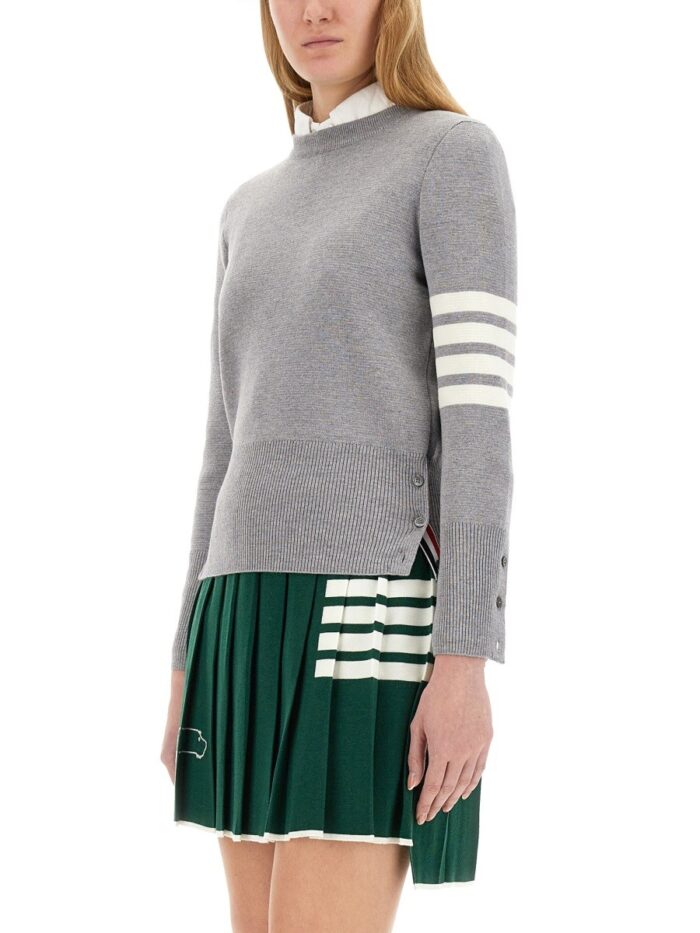 THOM BROWNE MAGLIA IN LANA MERINO