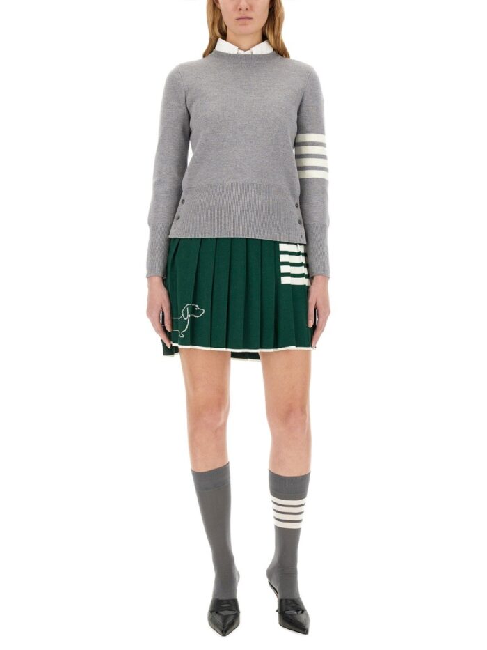 THOM BROWNE MAGLIA IN LANA MERINO