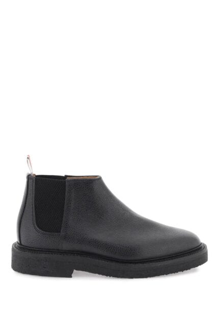 Thom Browne Mid Top Chelsea Ankle Boots