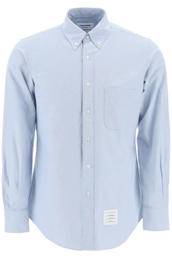 THOM BROWNE Oxford Cotton Button-down Shirt